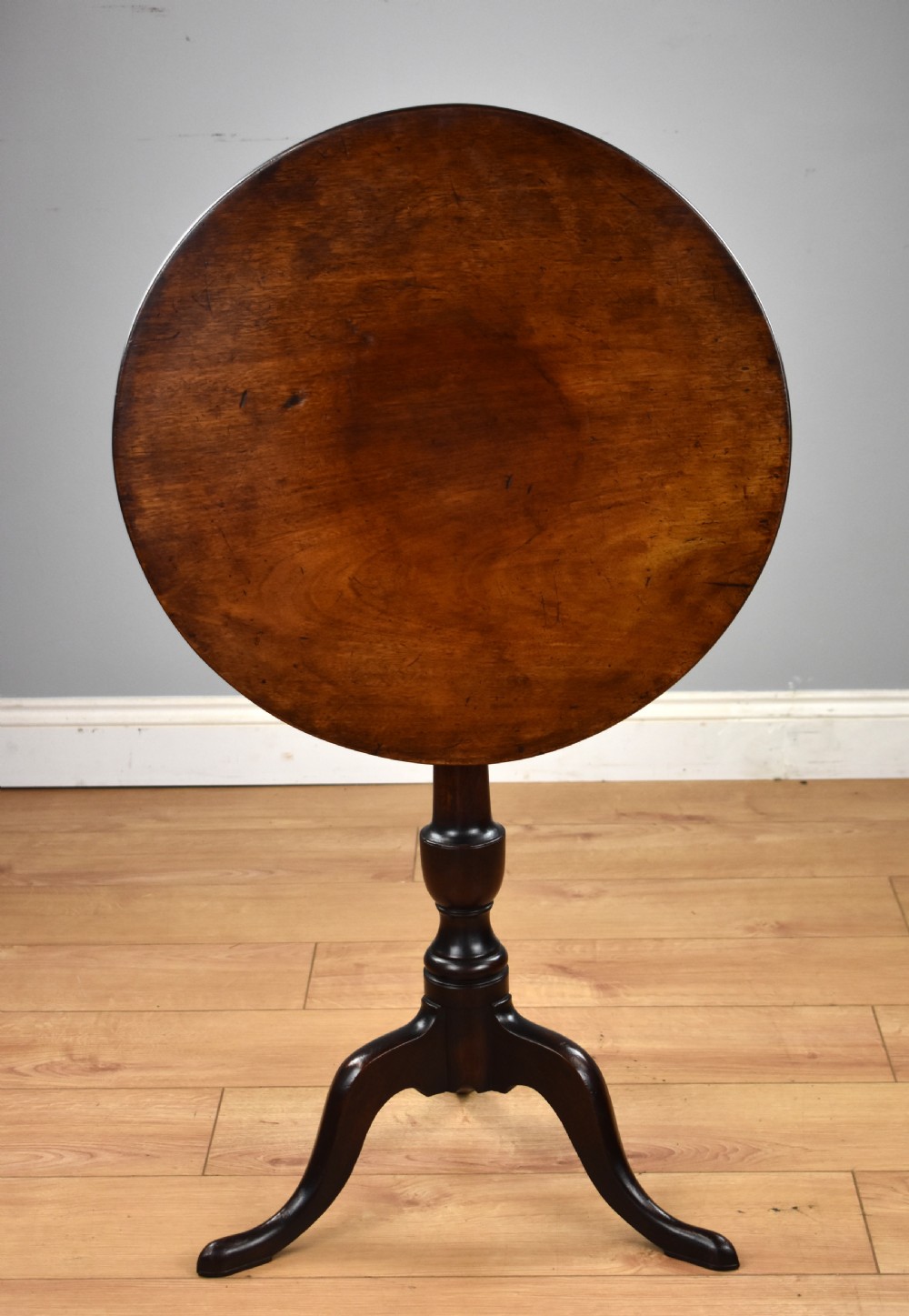 George III Mahogany Tripod Table