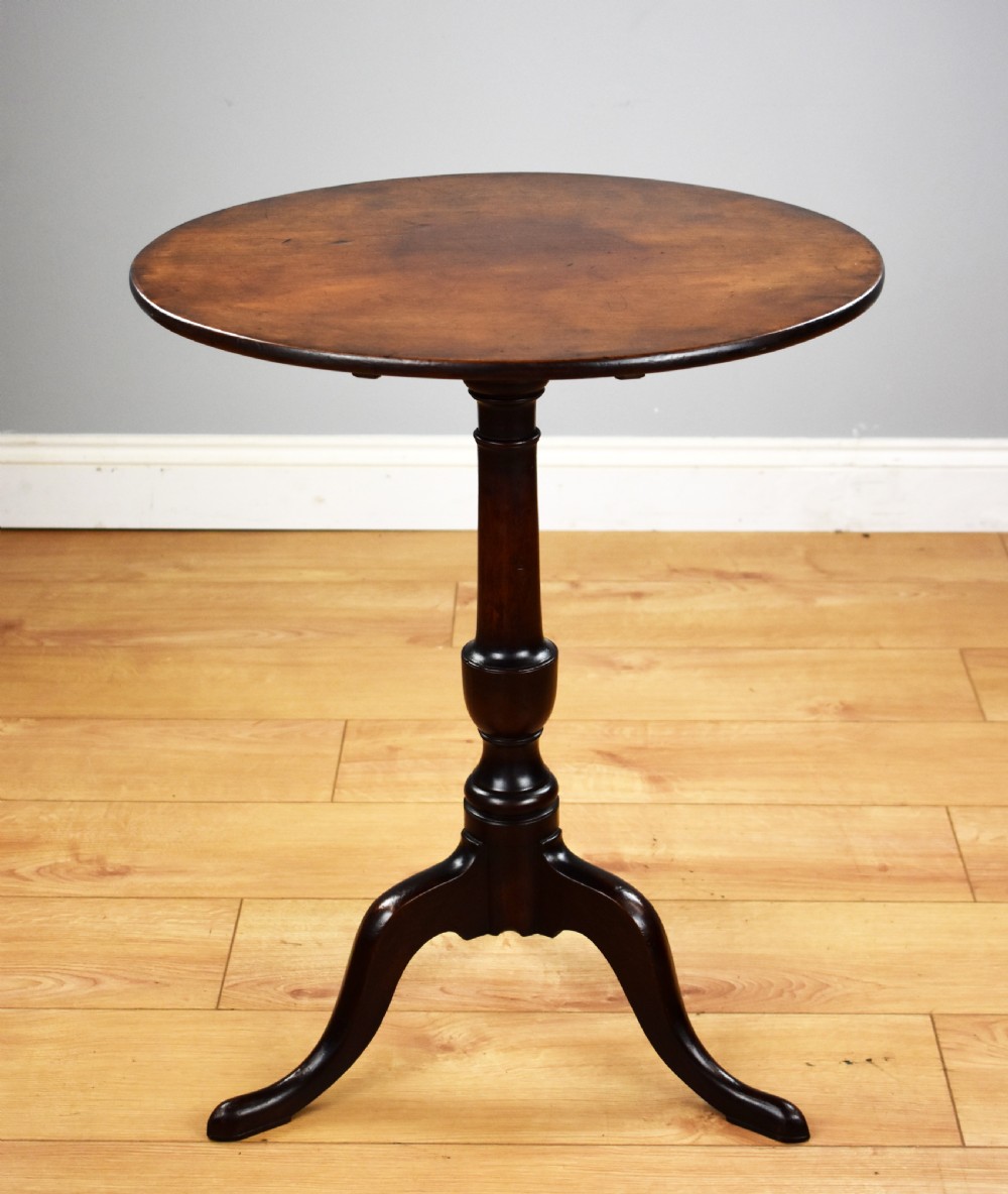 George III Mahogany Tripod Table View II