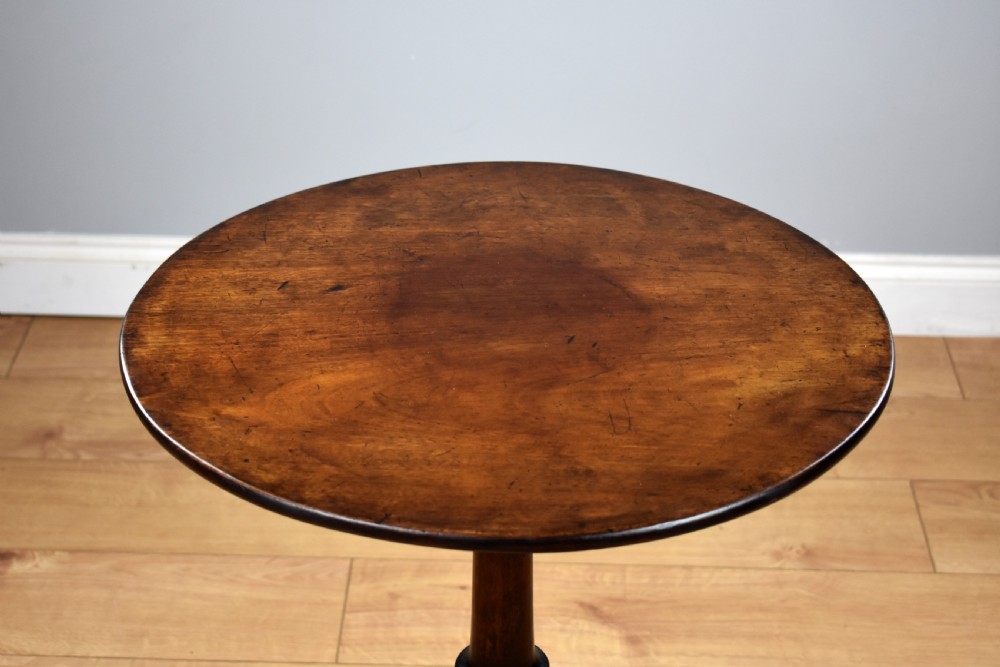 George III Mahogany Tripod Table View III