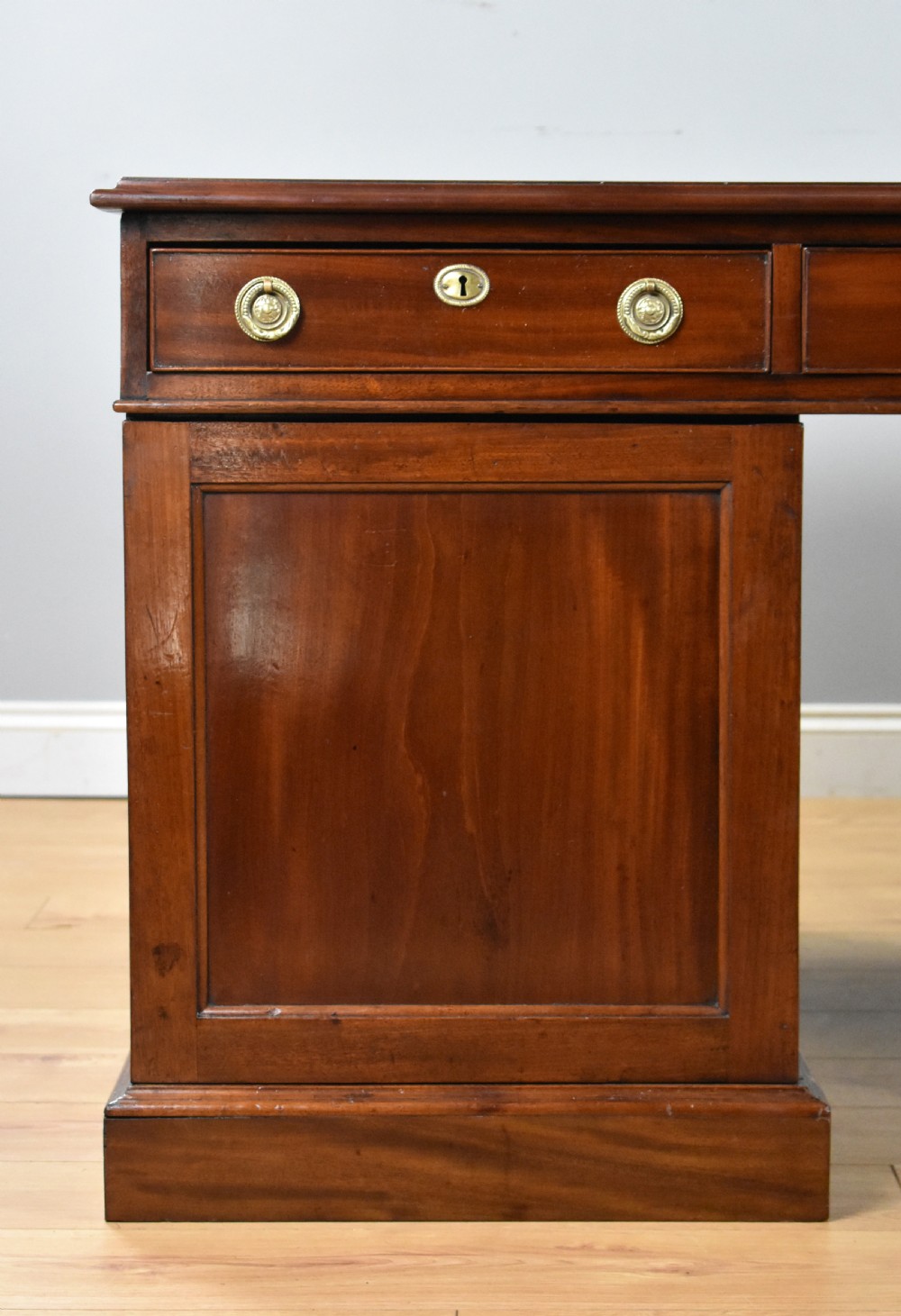 Victorian Mahogany Partners Desk View VIII