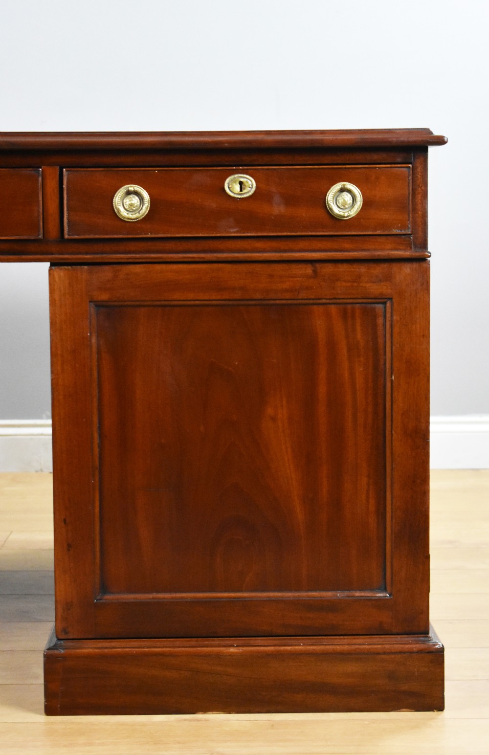 Victorian Mahogany Partners Desk View IX
