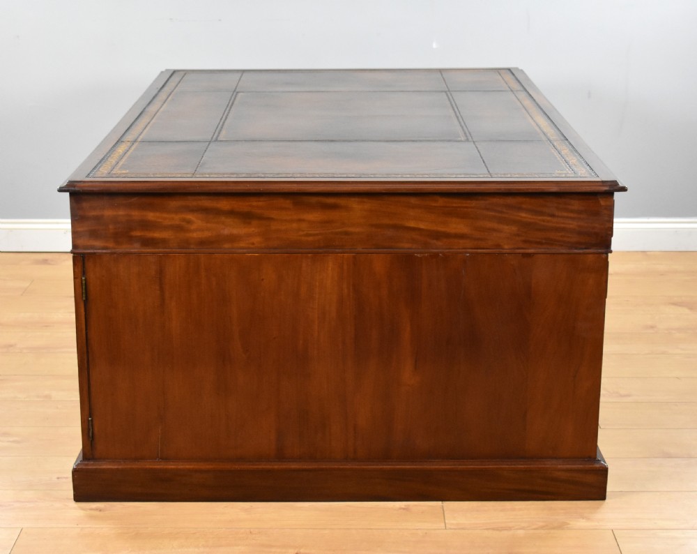 Victorian Mahogany Partners Desk View X