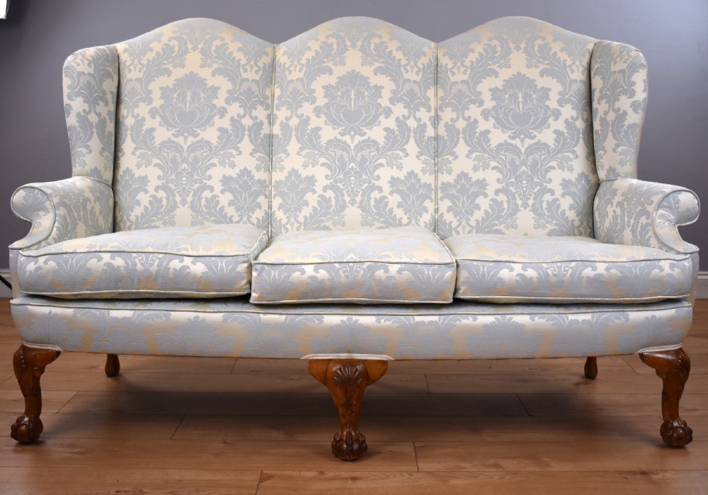 Antique Queen Anne Style Sofa