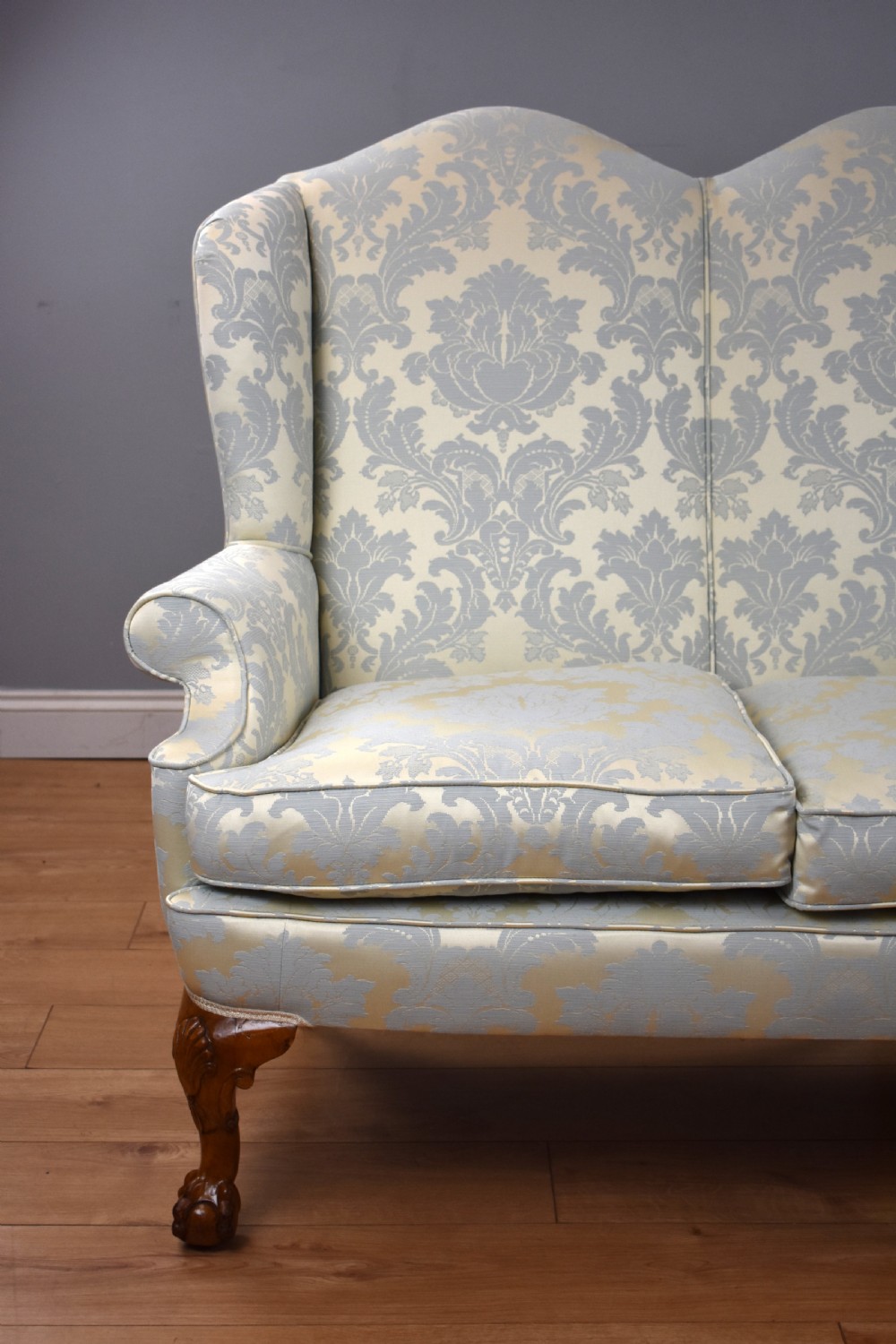 Antique Queen Anne Style Sofa View II