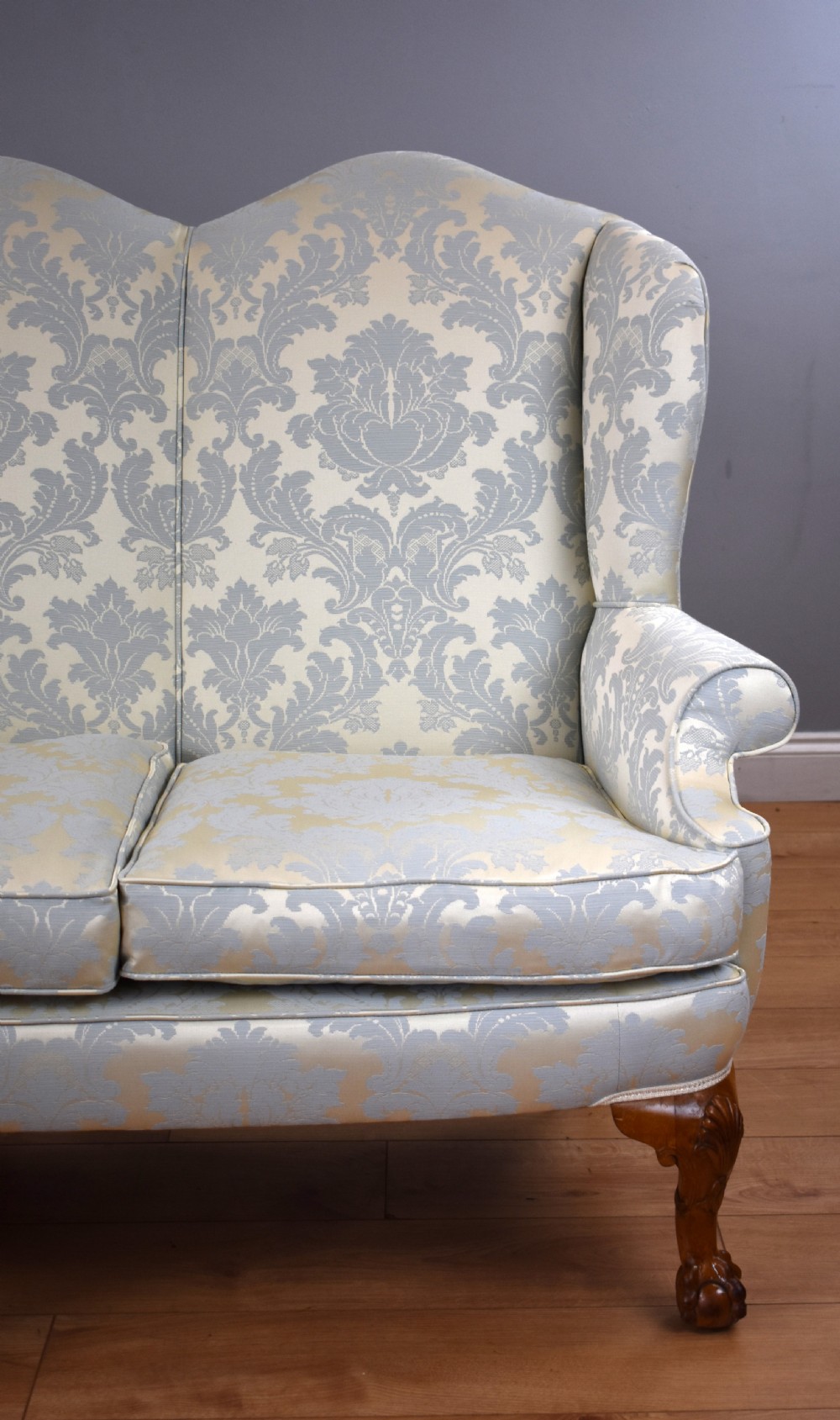 Antique Queen Anne Style Sofa View IV