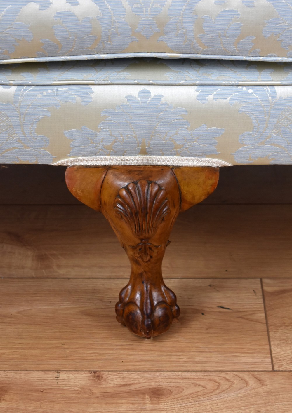 Antique Queen Anne Style Sofa View X