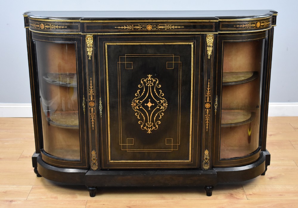 Victorian Ebonised Credenza View II