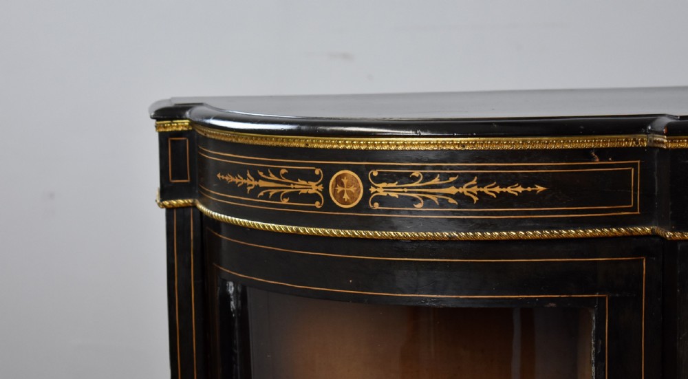 Victorian Ebonised Credenza View IV