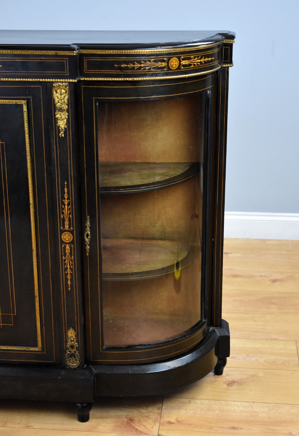 Victorian Ebonised Credenza View V