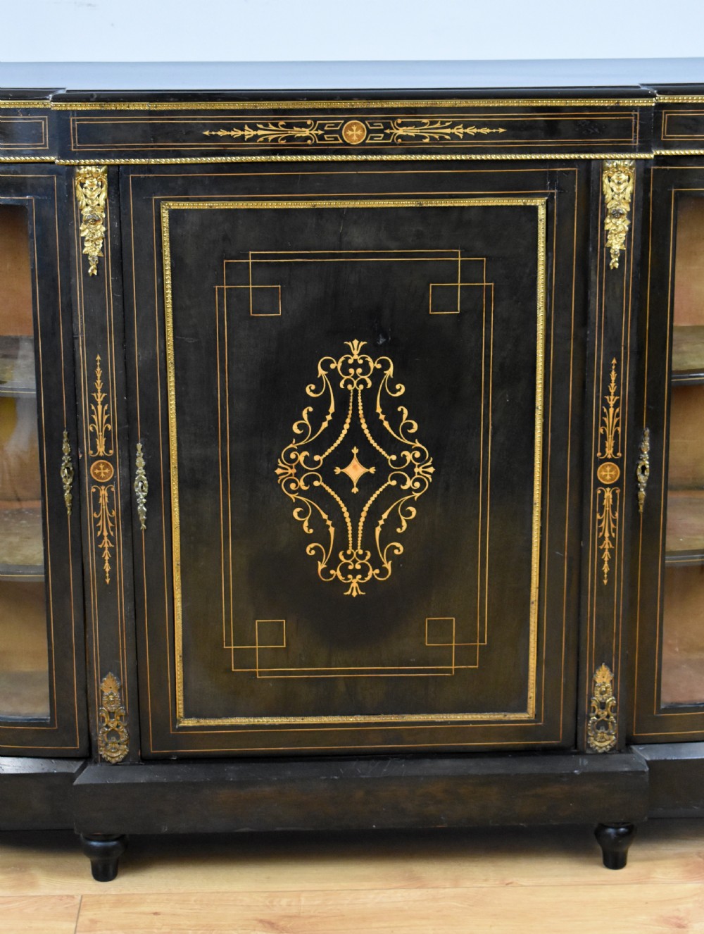 Victorian Ebonised Credenza View VI