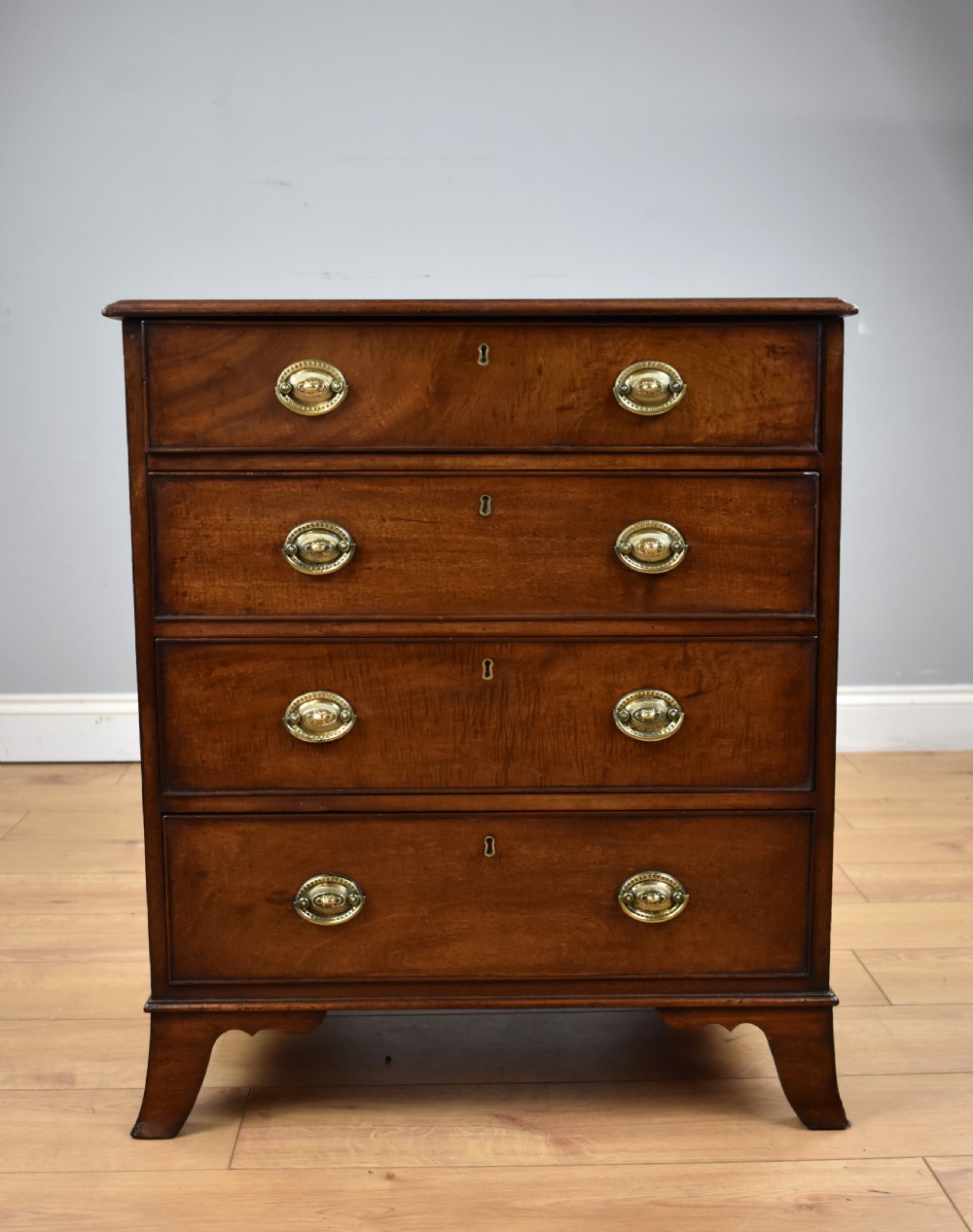 Small Antique Mahogany Chest of Drawers View II
