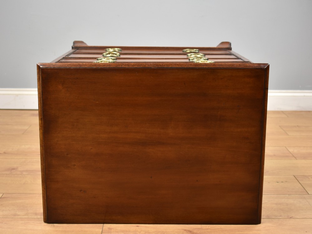 Small Antique Mahogany Chest of Drawers View V