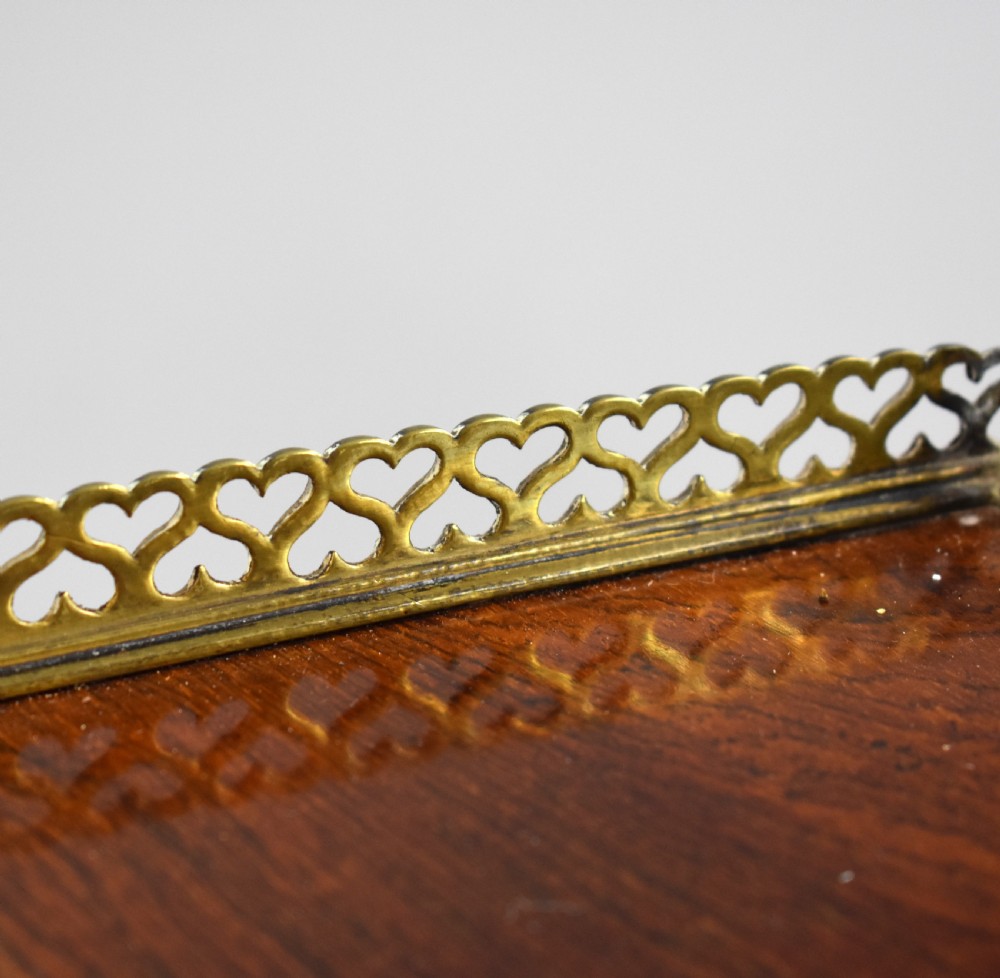 Regency Rosewood and Brass Inlaid Chiffonier  View IX