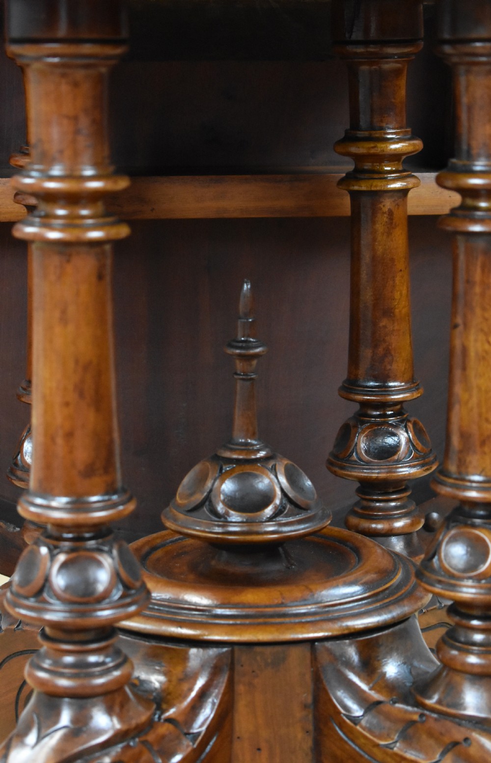 Victorian Burr Walnut & Marquetry Oval Breakfast Table View X