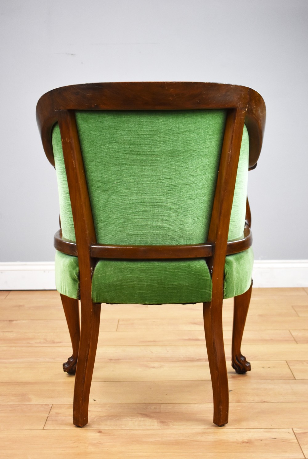 Antique Mahogany Desk Chair View IV