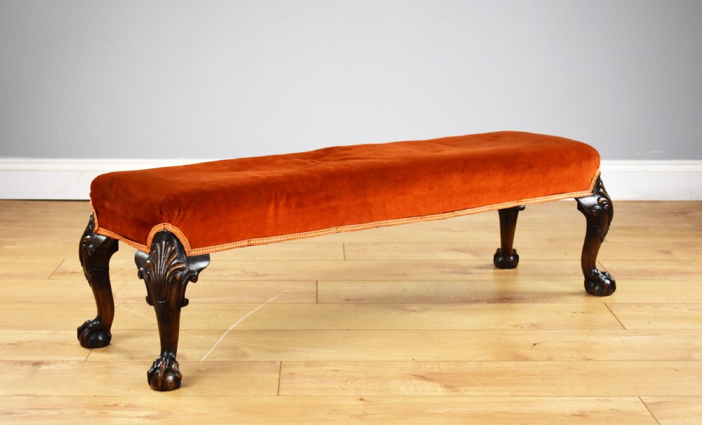 Queen Anne Style Foot Stool