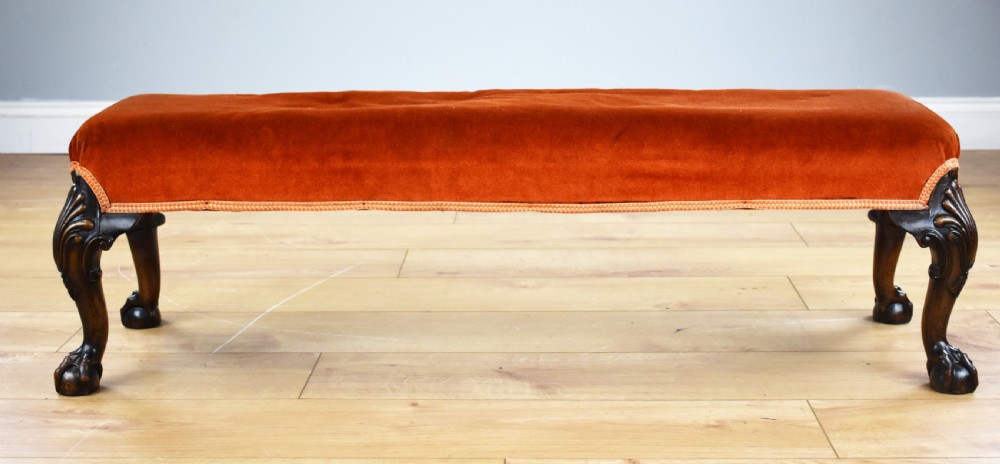 Queen Anne Style Foot Stool View III