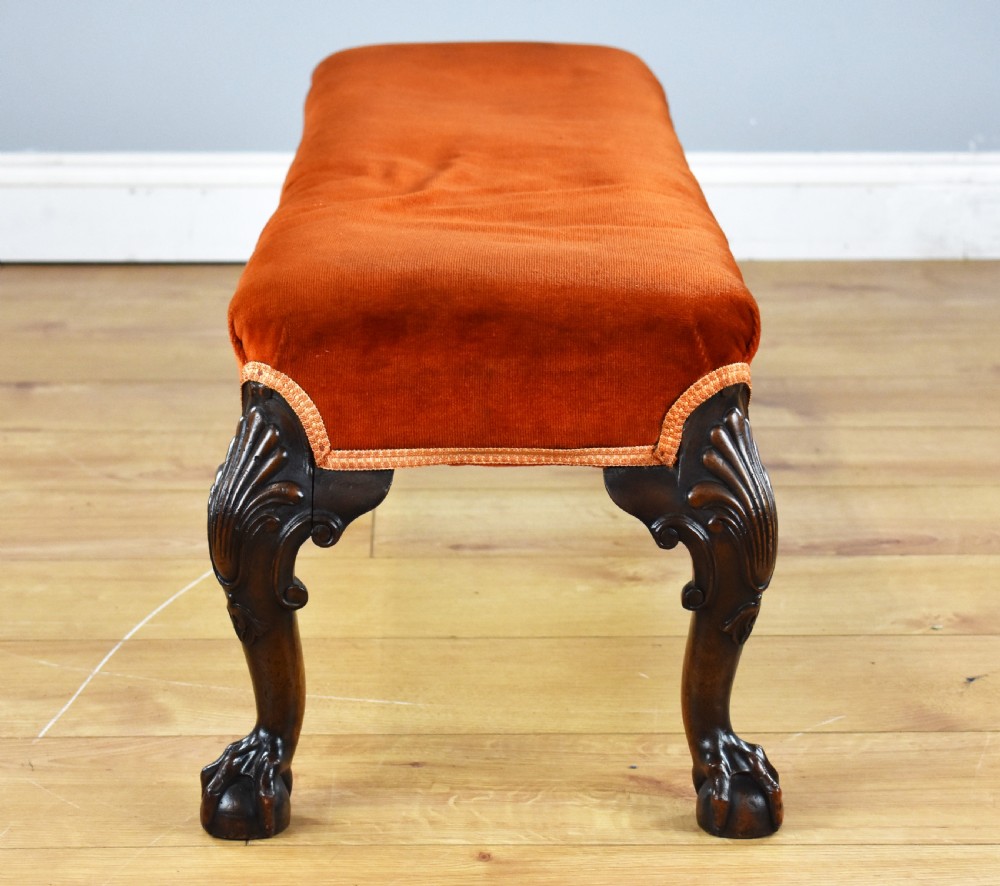 Queen Anne Style Foot Stool View IV