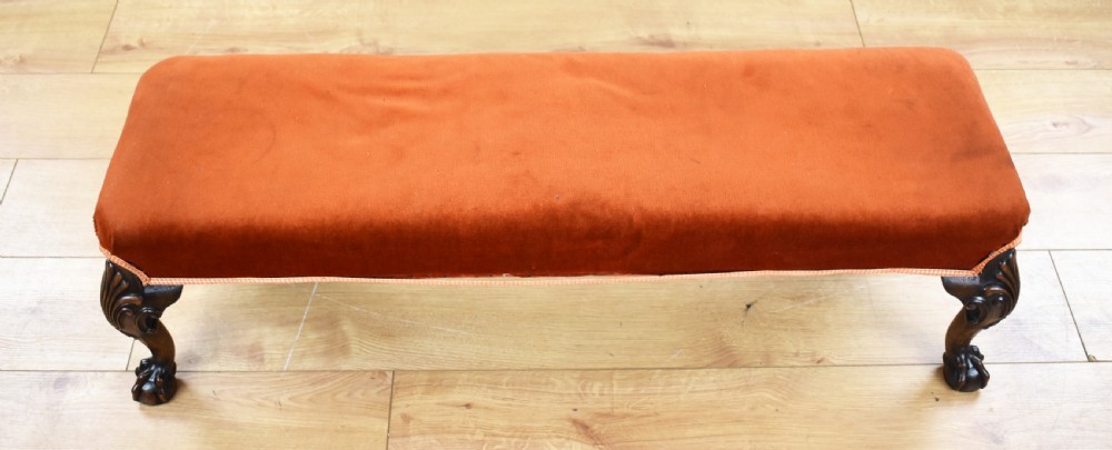 Queen Anne Style Foot Stool View VI