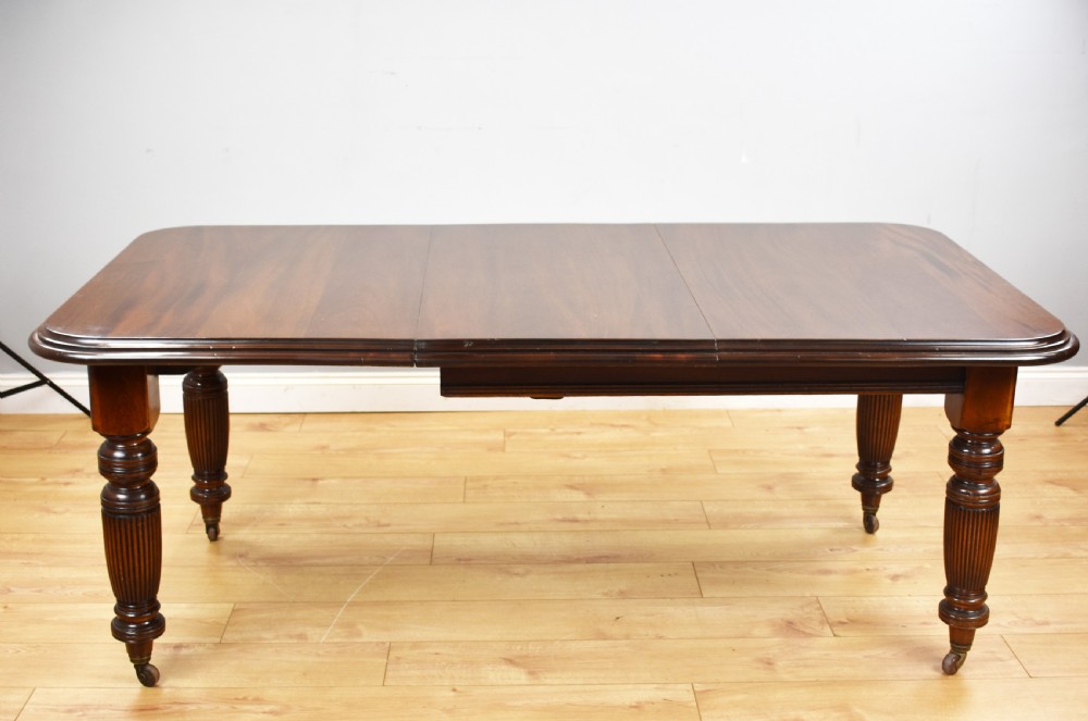 Victorian Mahogany Extending Dining Table View II