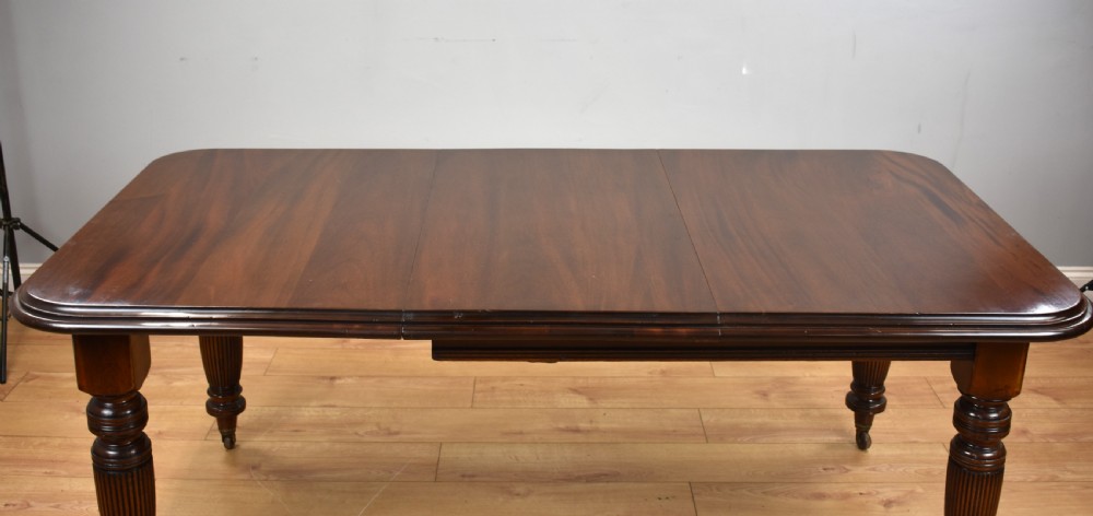 Victorian Mahogany Extending Dining Table View V