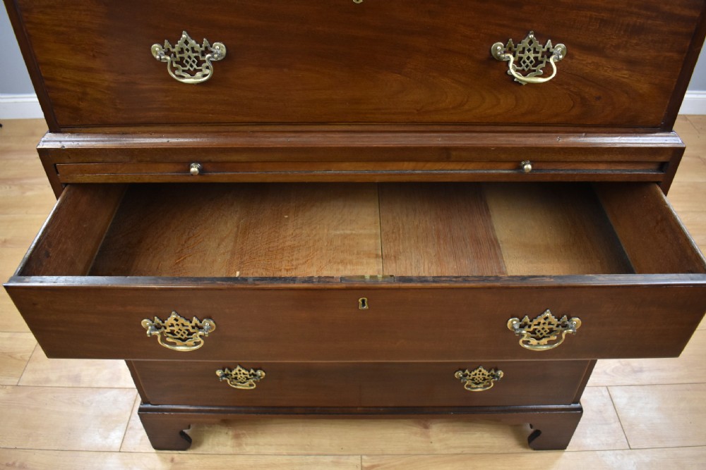 George III Mahogany Chest on Chest View IX