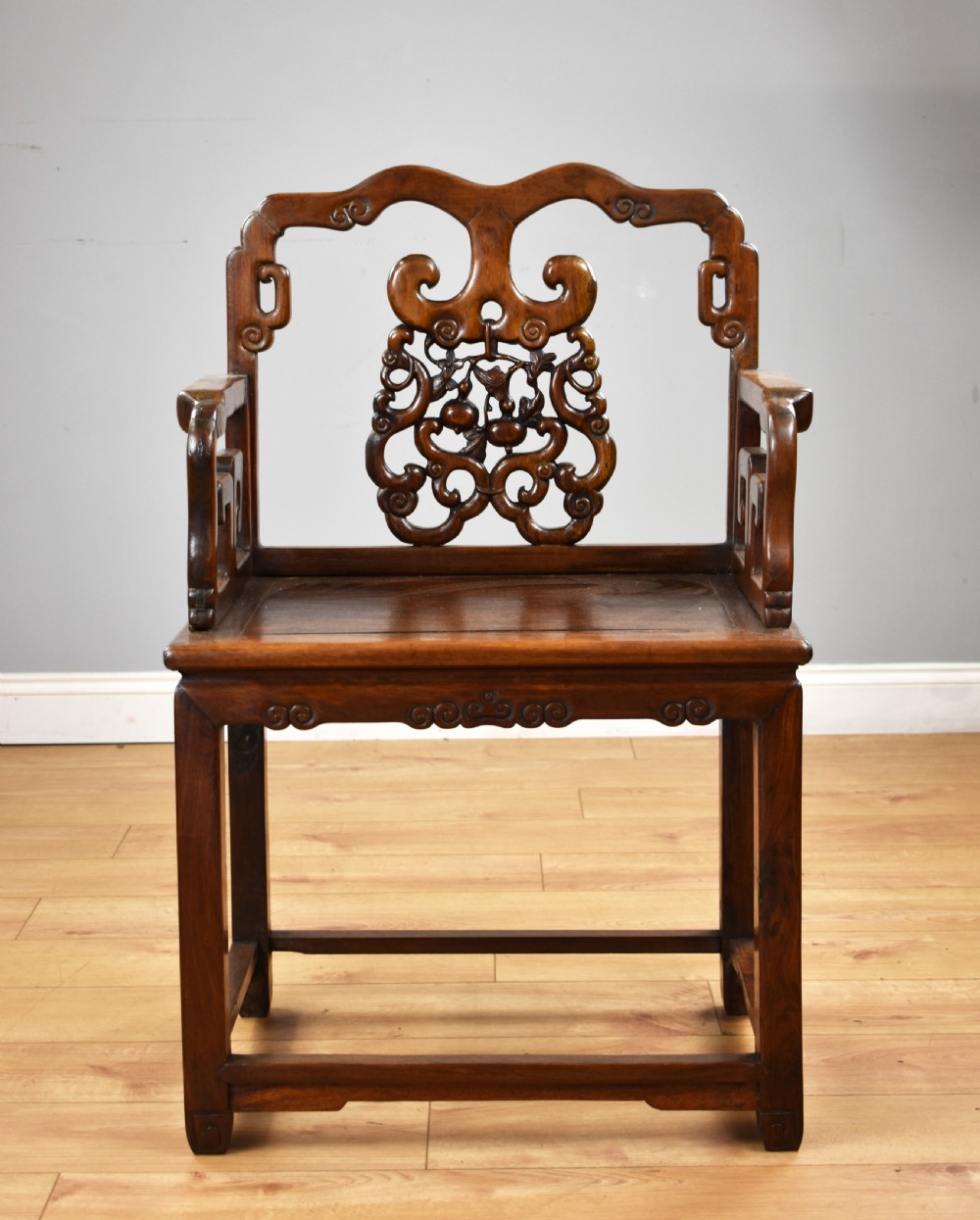 19th Century Oriental Armchair View II
