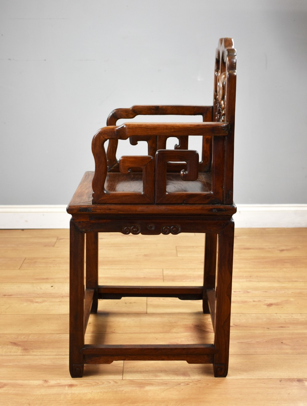 19th Century Oriental Armchair View VII