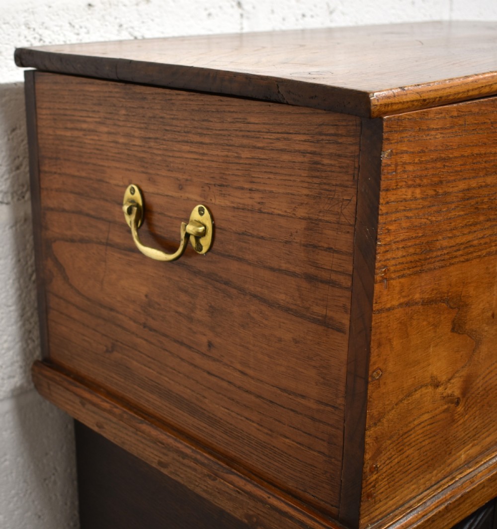 George III Elm Deed Box View VI