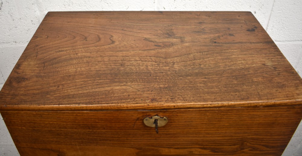 George III Elm Deed Box View VII