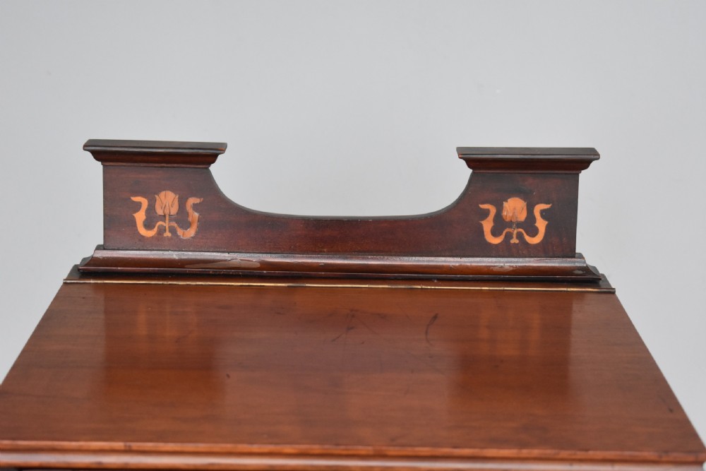 Victorian Mahogany Inlaid Art Nouveau Music Cabinet View VII
