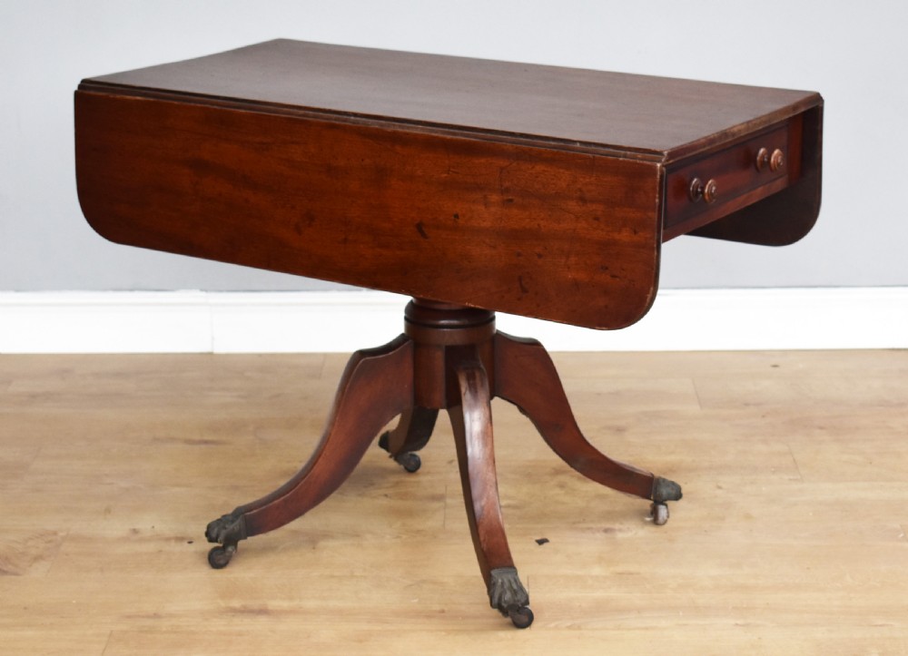 Regency Mahogany Drop Leaf Table