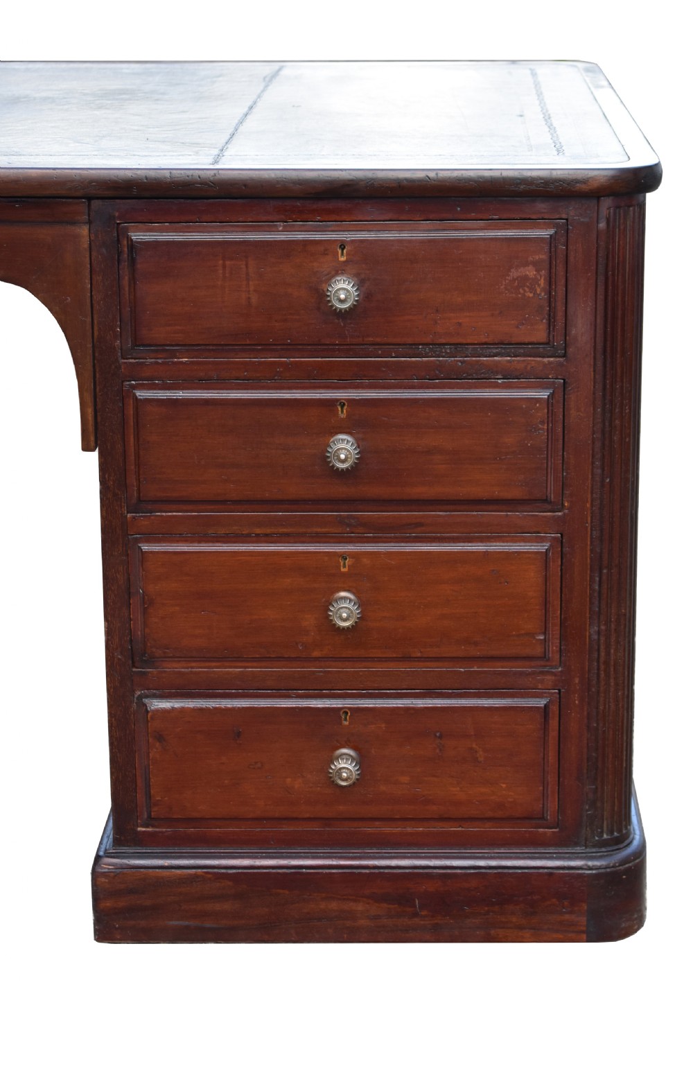 Victorian Mahogany Partners Desk View VII