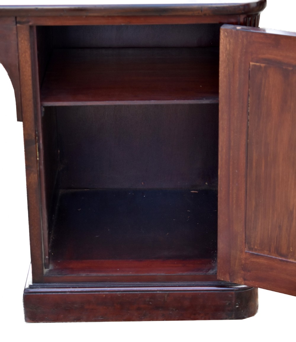 Victorian Mahogany Partners Desk View IX