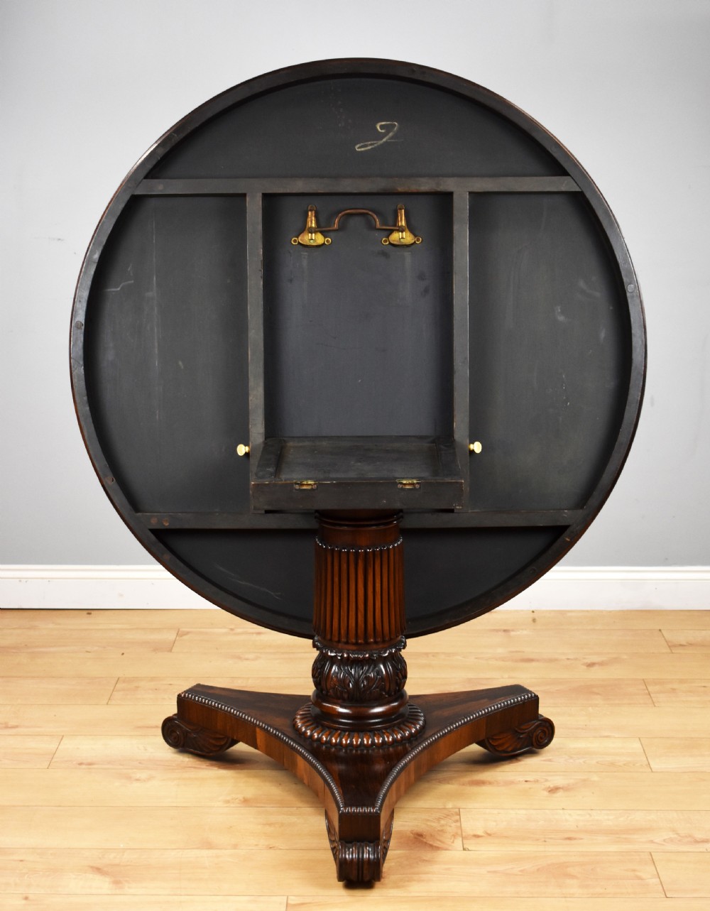 Regency Rosewood Breakfast Table View II