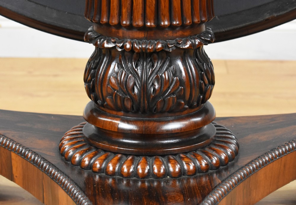 Regency Rosewood Breakfast Table View V
