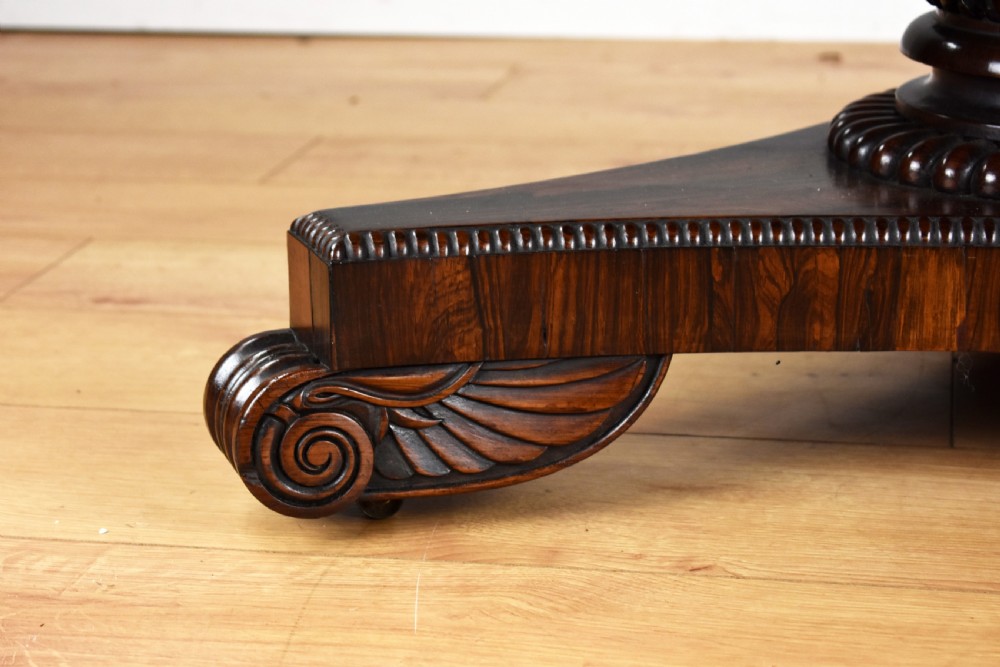 Regency Rosewood Breakfast Table View VI