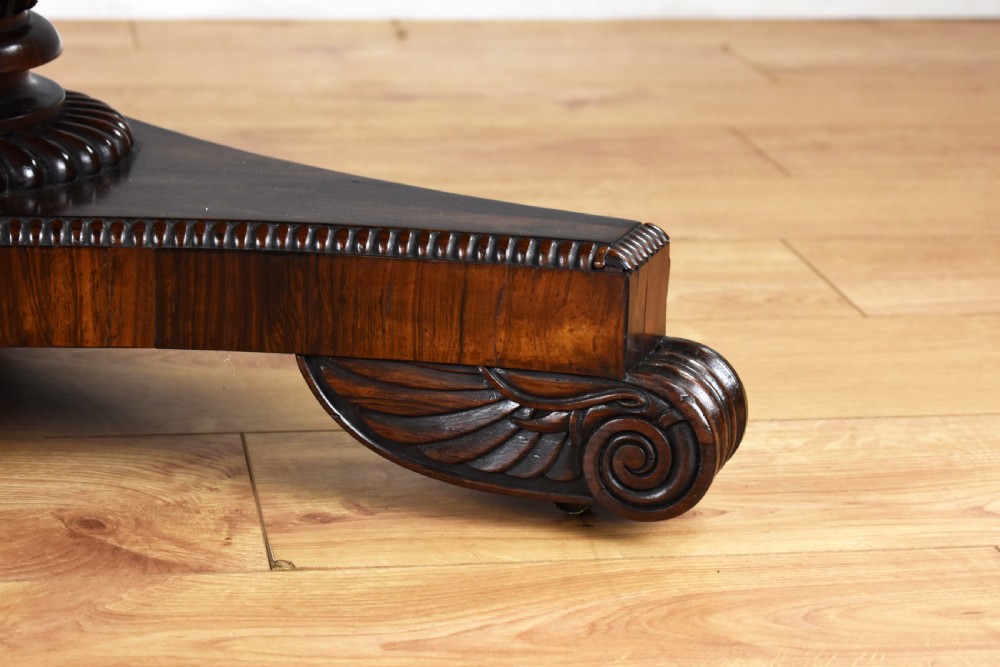 Regency Rosewood Breakfast Table View VII
