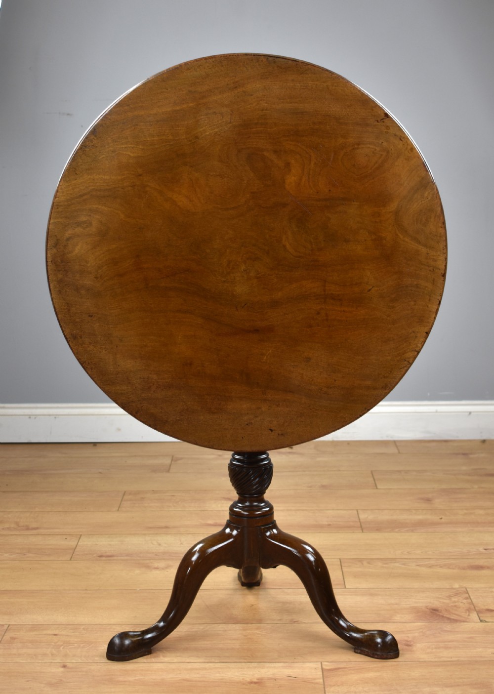 George III Mahogany Tripod Table