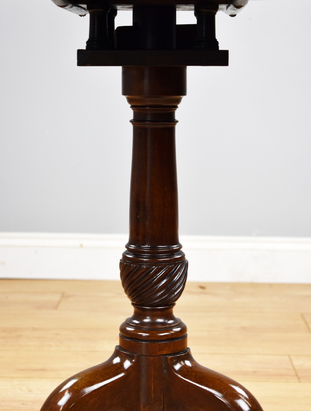 George III Mahogany Tripod Table View V