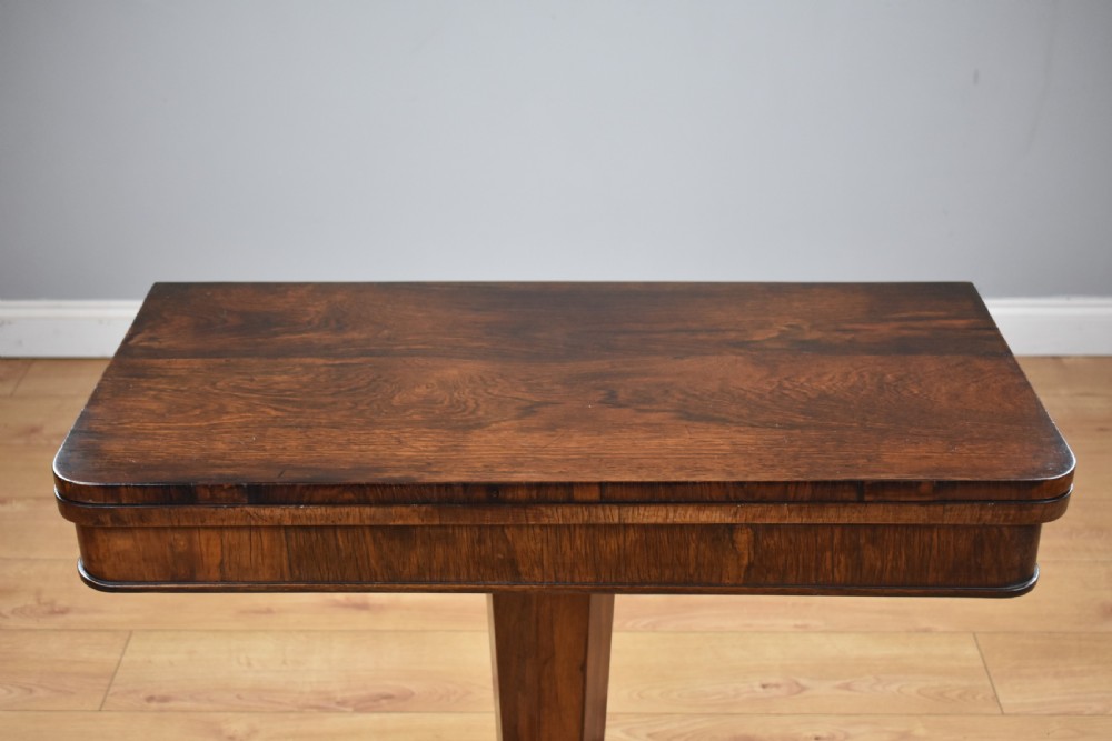 William IV Rosewood Tea Table View VI