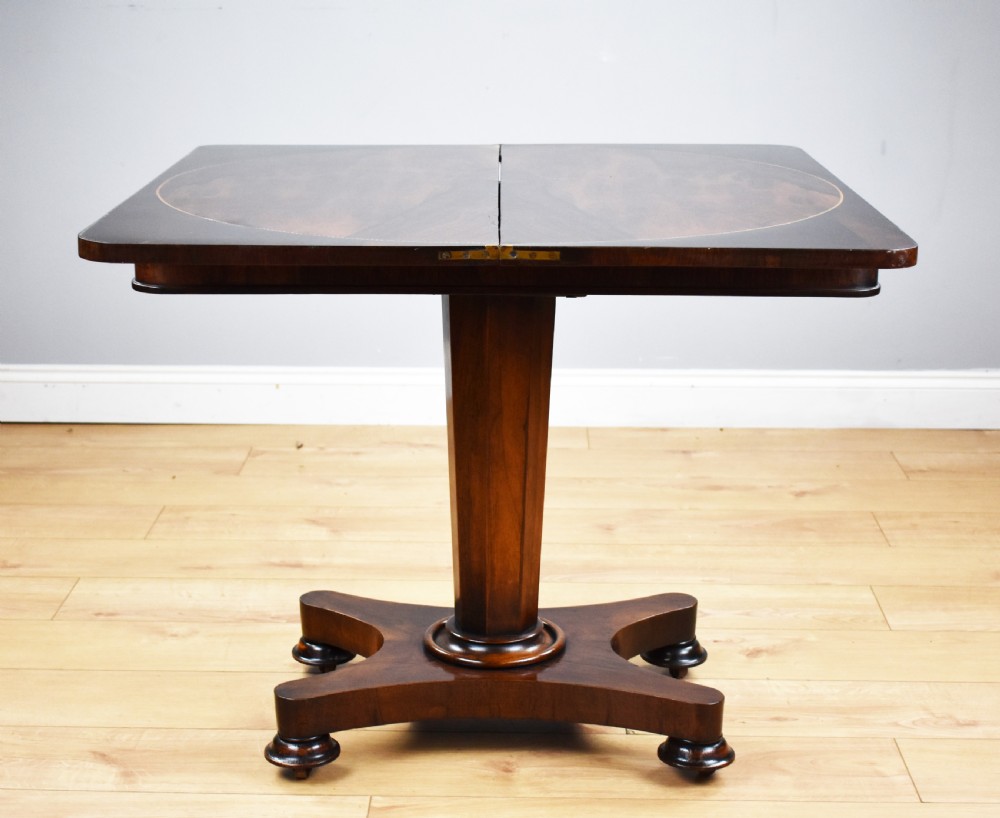 William IV Rosewood Tea Table View IX