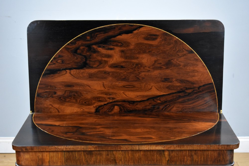 William IV Rosewood Tea Table View XI