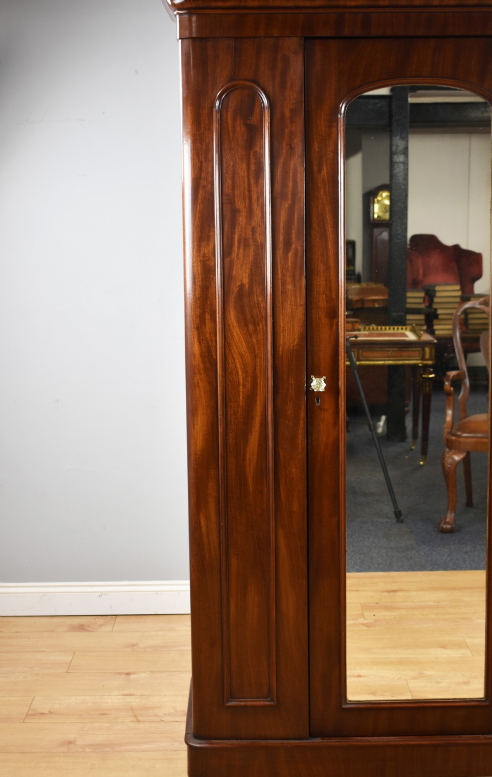 Victorian Mahogany Wardrobe View III