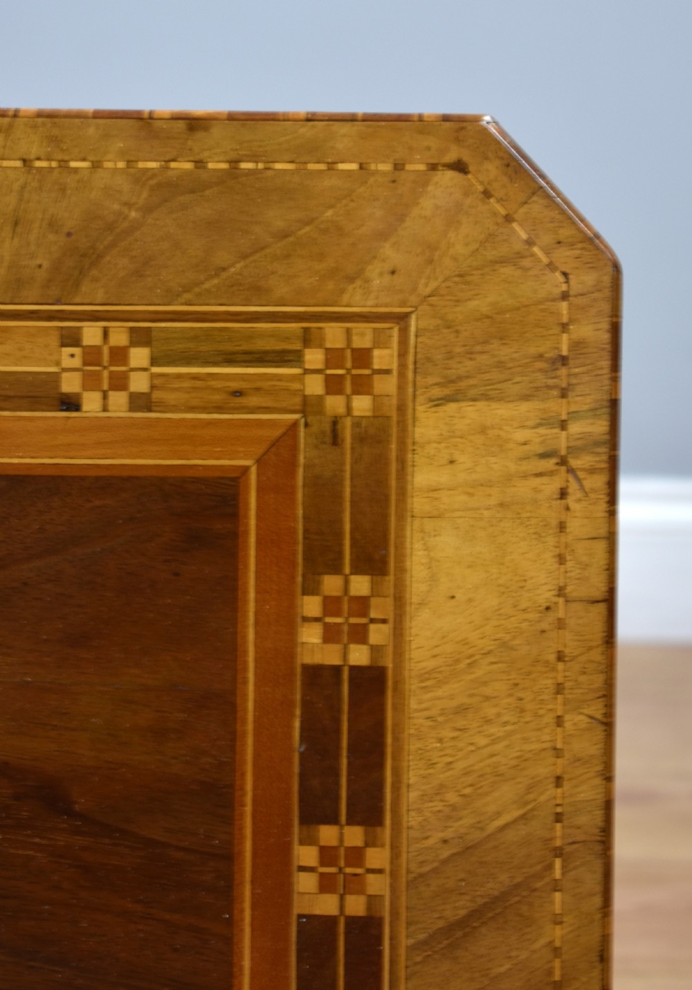 19th Century Walnut Chess Table View VIII