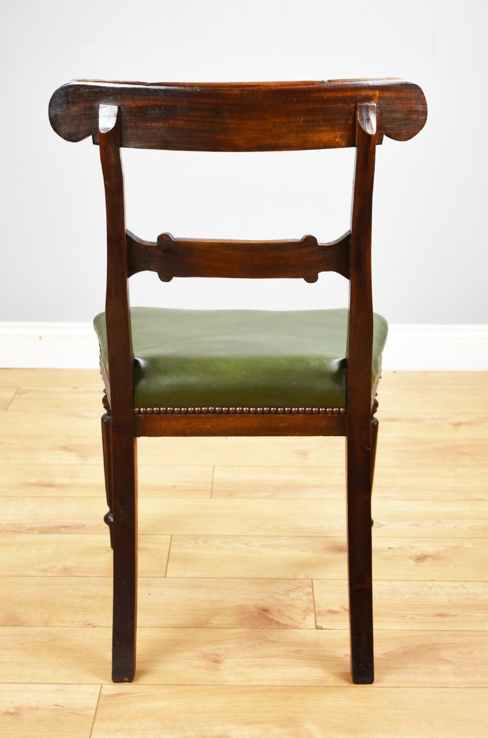 Set of 4 William IV Mahogany Dining Chairs View IX