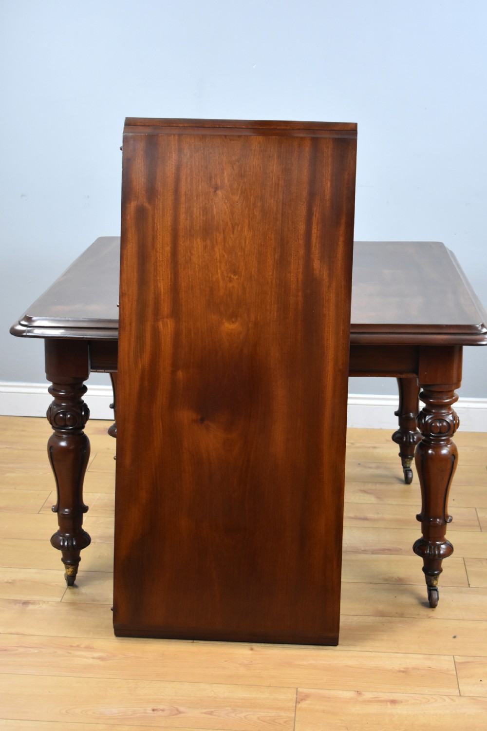 Victorian Mahogany Extending Dining Table View VII