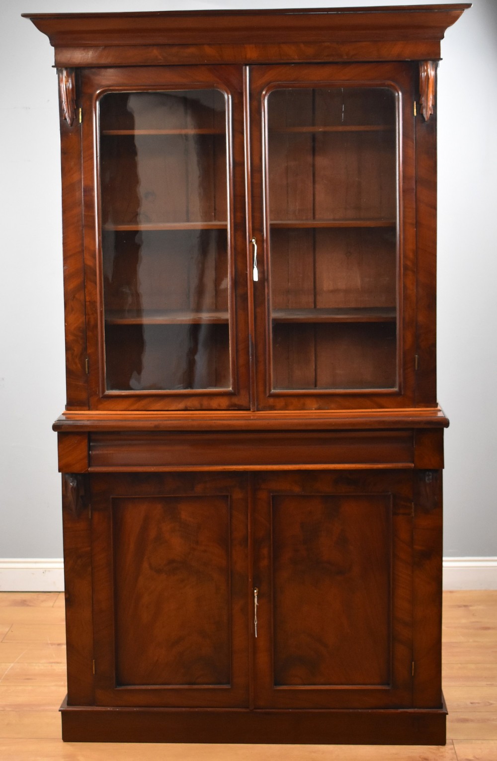 Victorian Mahogany Bookcase