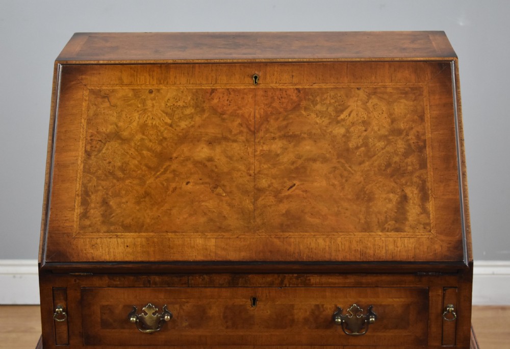 Queen Anne Style Walnut Bureau View VI
