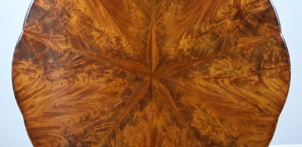 Victorian Flame Mahogany Breakfast Table View III